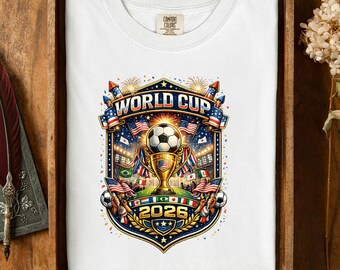 World Cup 2026 Soccer Championship Shirt – Retro Football Fan Apparel