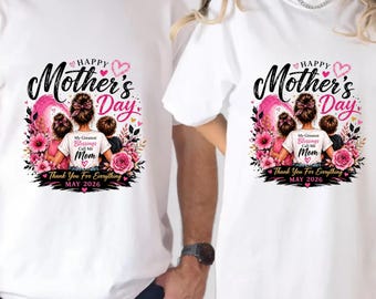Mother's Day Messy Bun Shirt, New Mom Gift Shirt, Personalized Motherhood Tee