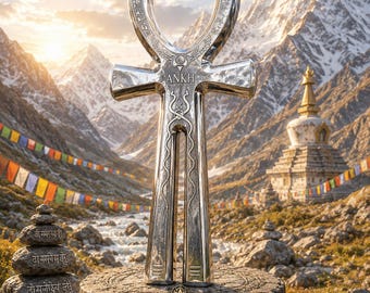 Ankh Tuning Fork 697Hz – Key of Life Sound Healing Meditation Tool
