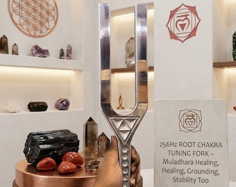 256Hz Root Chakra Tuning Fork – Muladhara Healing, Grounding, Stability Tool