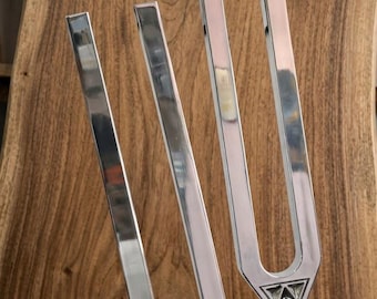 Handmade Extra Large 128 Hz Sound Sword Tuning Fork – Professional Healing Frequency Tool