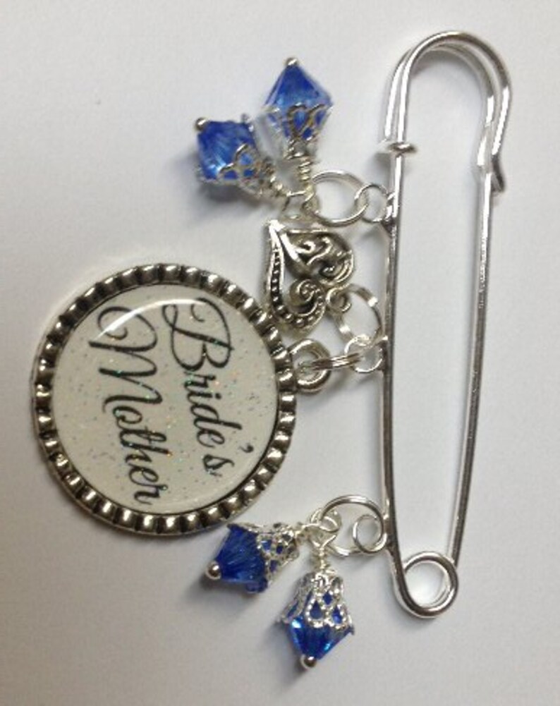 Bridal Wedding Party Identification Pins Flower Girl Etsy