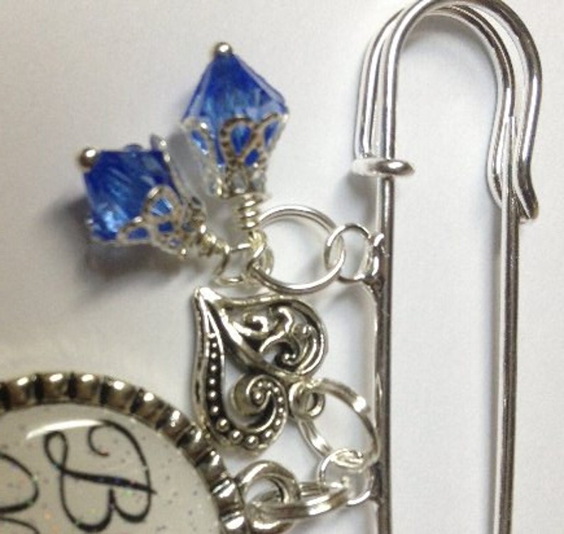 Bridal Wedding Party Identification Pins Flower Girl Etsy