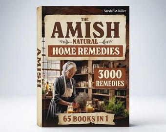 The Amish Natural Home Remedies | 3000 Time-Tested Recipes