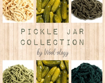 Friendly Loom™ Potholder Loop PICKLE JAR Collection by Wool-ology