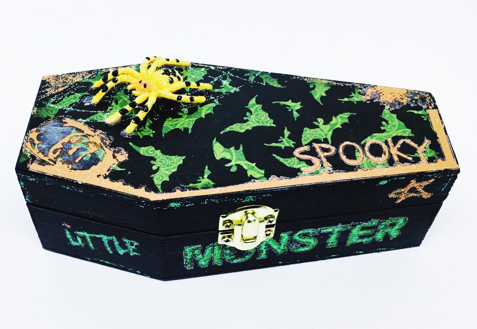 Halloween Coffin Box Halloween Decor Display Box Halloween Etsy