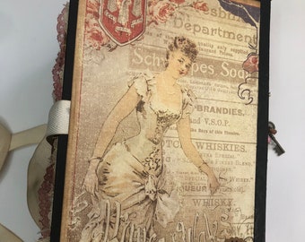ジャンクジャーナル フランスアンティークスタイル French Style Junk Journal, Retro Junk Journal, Journal
