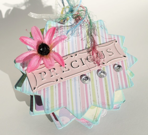 Baby Girl Scrapbook Album: Embellished Photo Journal