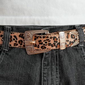 Western Leopard Belt - Etsy display picture 3
