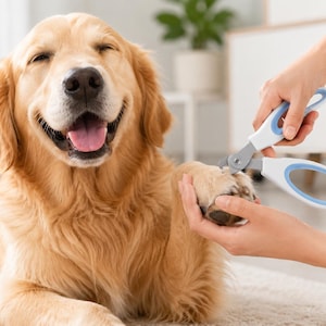 Cortador de unhas para cães e gatos – Tesoura para aparar unhas – Cortador de unhas seguro para animais de estimação