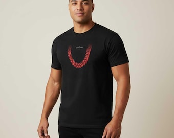 T-shirt samoan Ula Fala, t-shirt en coton épais polynésien Pandanus Lei, cadeau du patrimoine du chef Pasifika, vêtement unisexe pour homme femme