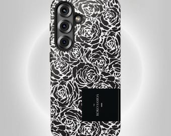 Funda para teléfono Samoan Faleasiu Nights, Tatau polinesio para iPhone y Samsung, funda resistente con temática cultural de las islas del Pacífico, protección contra caídas.