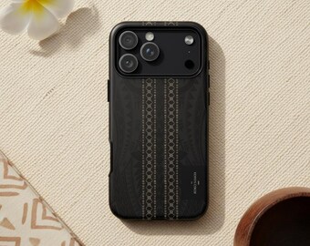 Funda para teléfono Samoan Malu, funda polinesia Tatau para iPhone y Samsung, funda resistente con temática cultural de las islas del Pacífico, protección contra caídas.