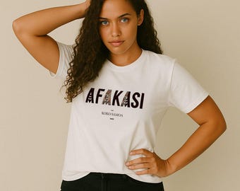 T-shirt samoan afakasi, t-shirt Half Samoan Pride, chemise polynésienne en coton héritage mixte, cadeau d'identité de la diaspora pasifika, unisexe