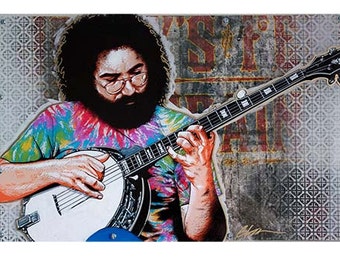 Jerry Garcia Banjo, Jerry Garcia, Garcia, Grateful Dead