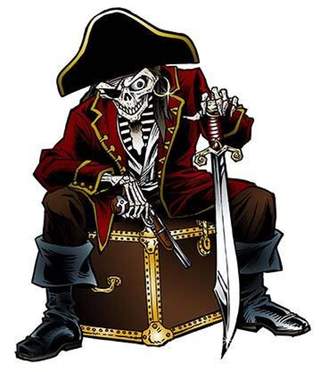 Skeleton Pirate Etsy UK