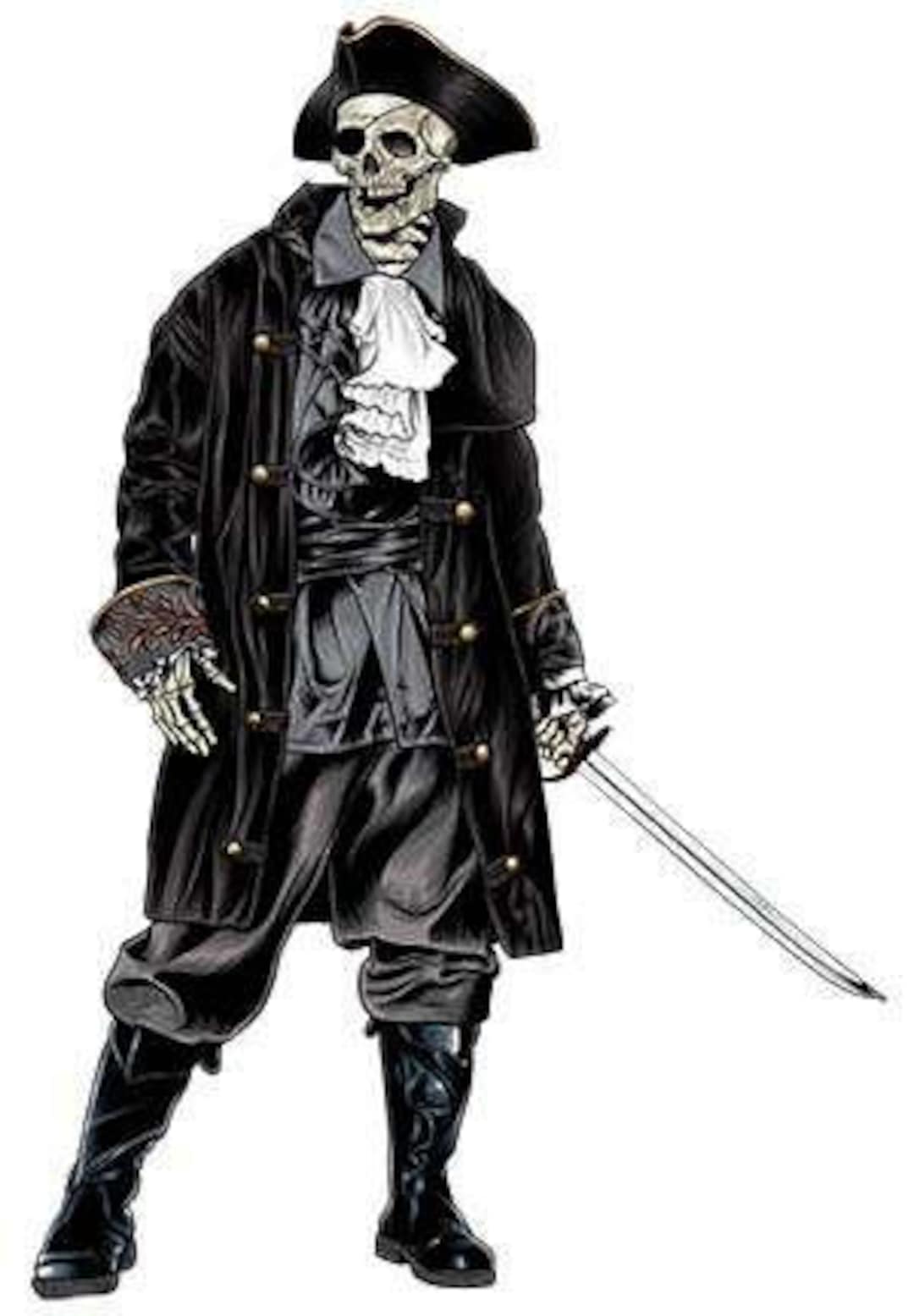 Skeleton Pirate Captain 