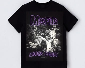 Maglietta vintage Misfits 'Wolfs Blood'