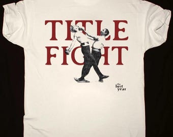 Maglietta Title Fight The Lost Year in cotone vintage