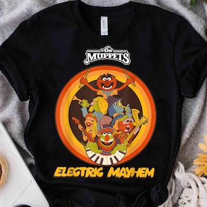 The Muppets Electric Mayhem Band Png, Muppet Show Digital Download, Kermit Miss Piggy Fozzie Bear Gonzo Animal Png, Electric Mayhem Png