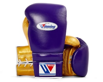 Customized Leather Winning Boxing Gloves