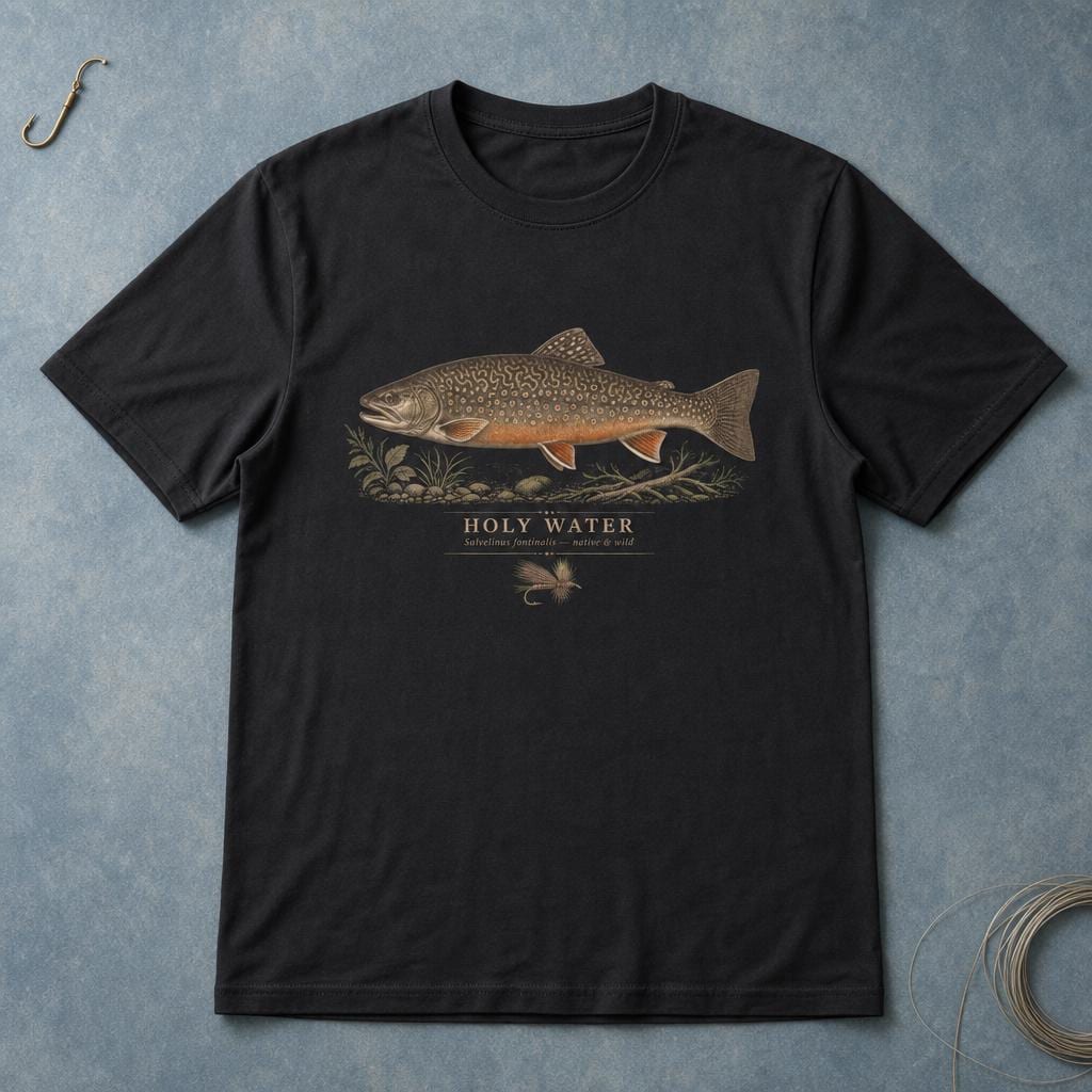 Brook Trout Tee - Etsy