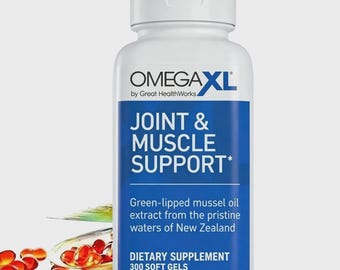 Omega XL 300 Capsule-Green Lipped Mussel Oil Joint & Muscle Relief Supplement
