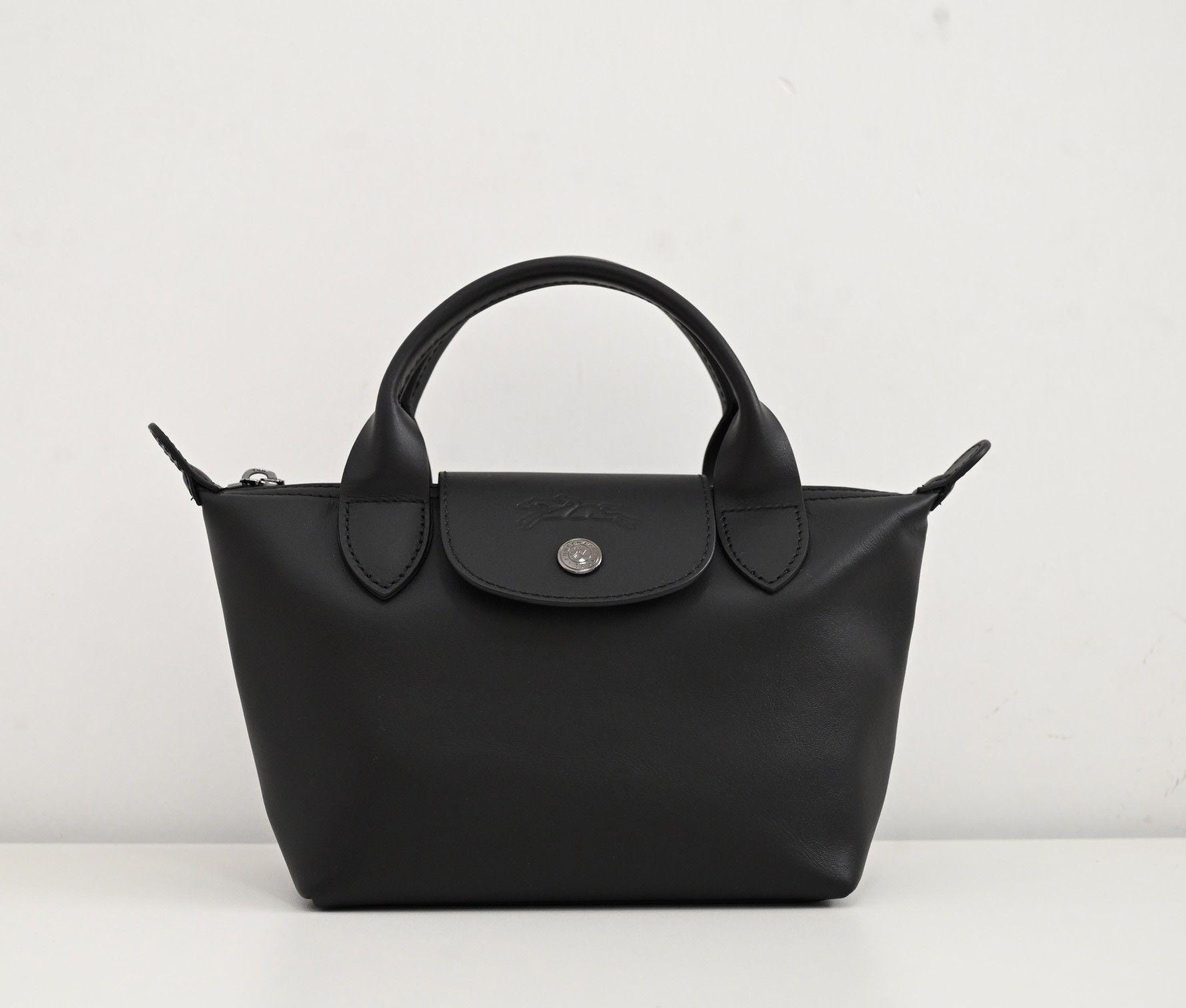 Longchamp vintage leather bag - Etsy 日本