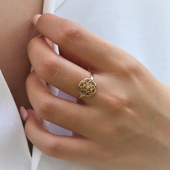Flower of Life & Sacred Geometry Rings Flower of Life & Sacred Geometry Rings