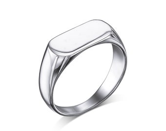 925 Sterling Silver Signet Ring