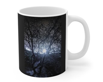 Forest Mug | Dark Trees Sun
