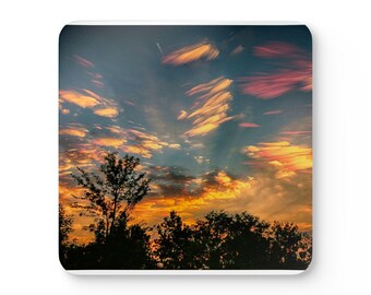Sunset Sky Coasters Cork