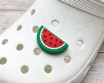 Watermelon Shoe Charm, Free Palestine Clog Accessory, Solidarity Activist Gift, Palestinian Pride PVC Charm, Arab Heritage