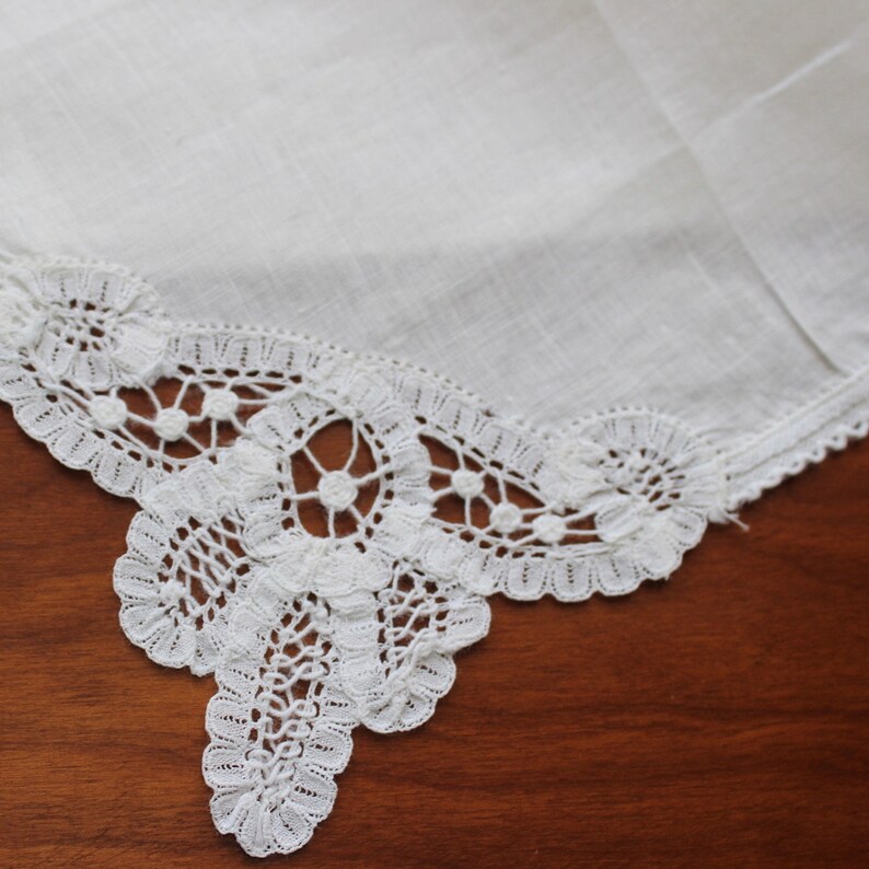 battenburg lace handkerchiefs