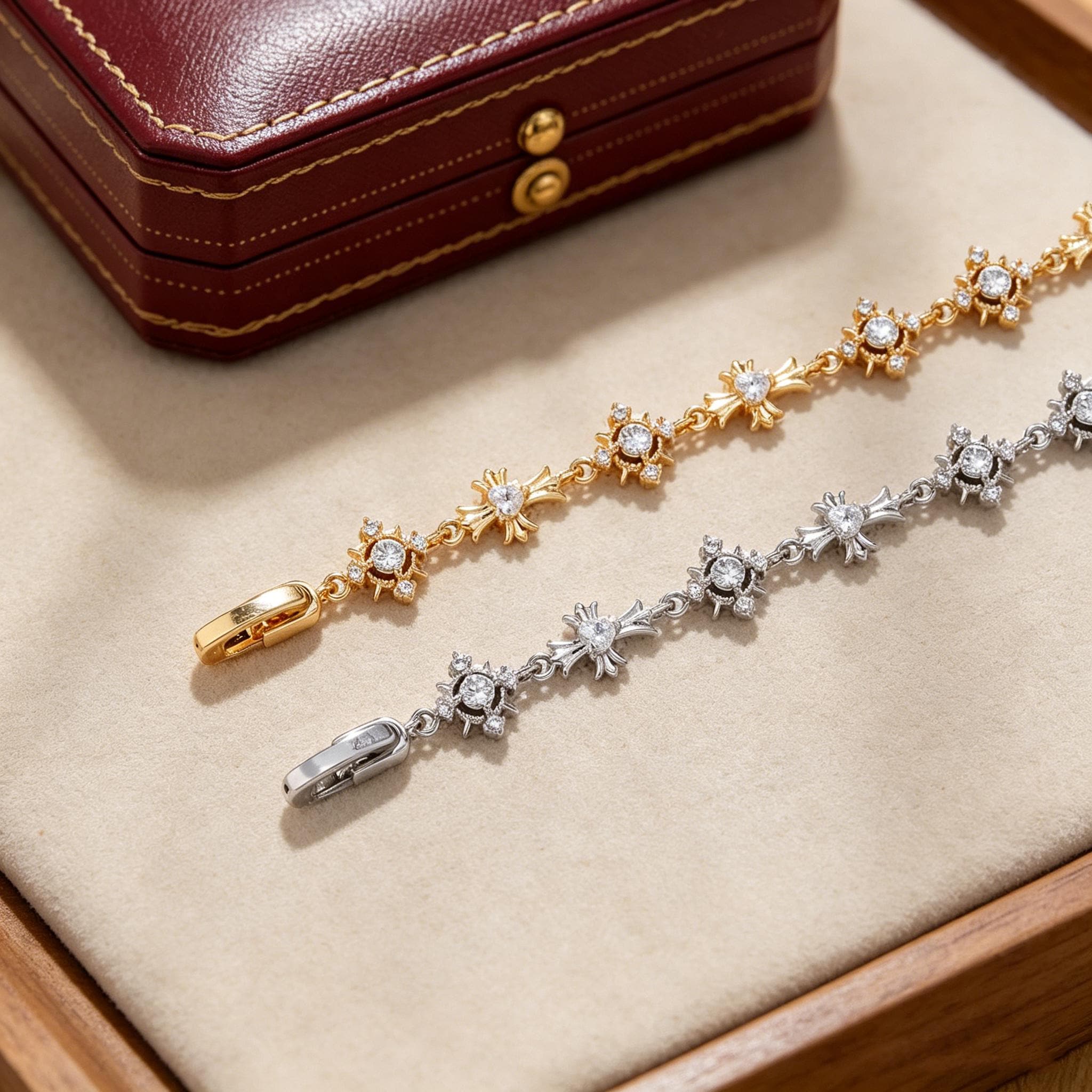 Replica chrome hearts bracelet - Etsy 日本