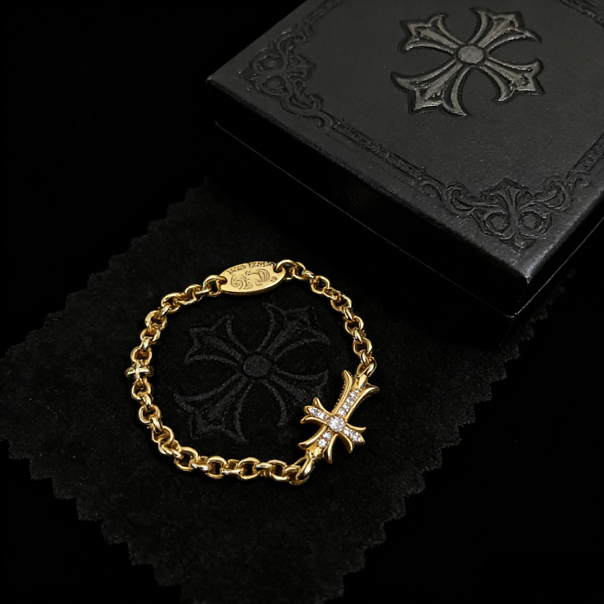 Replica chrome hearts bracelet - Etsy 日本