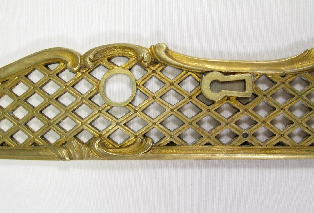 Huge French Escutcheon Ormolu Escutcheon Door Furniture Etsy