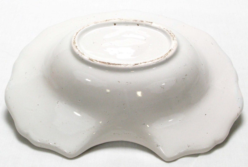 Antique Shaving bowl Faience Shaving Bowl Porringer Blood Etsy