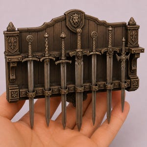 Medieval sword rack - Etsy 日本