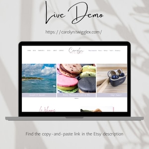 Boho WordPress Theme – Website Template for Coaches & Personal Brands image 5