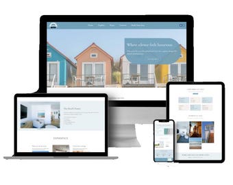 Vacation Rental WordPress Theme | Airbnb Style Booking Site Design (Digital Download)