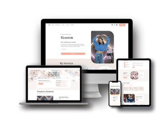 Tema Blossom para WordPress: plantilla web elegante y femenina (compatible con Kadence y WooCommerce)