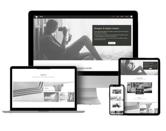Minimal WordPress Photography Website Template | Clean Portfolio Theme (Kadence Ready)