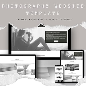 Szablon witryny WordPress dla fotografów – minimalistyczny motyw portfolio dla fotografów