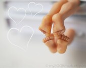 SALE! Set of two bookmarks. Bare feet in the book. Man and woman. Funny gift for couple.