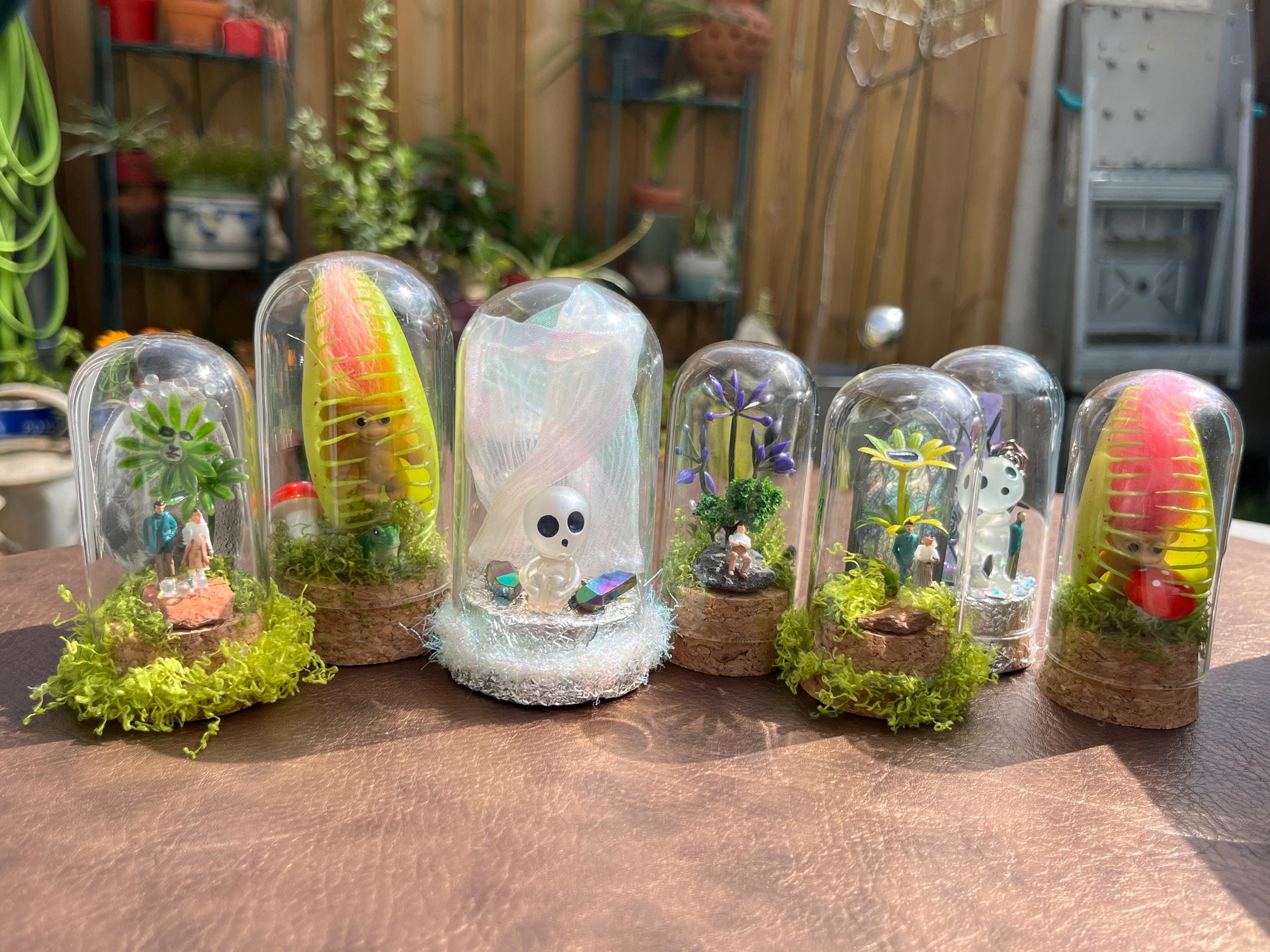 Cloche en verre - Curiosités et Confettis