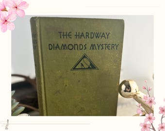 1930 The Hardway Diamonds Mystery by Miles Burton | First Edition Mystery League | Vintage Detective Novel | Golden Age Crime Fiction