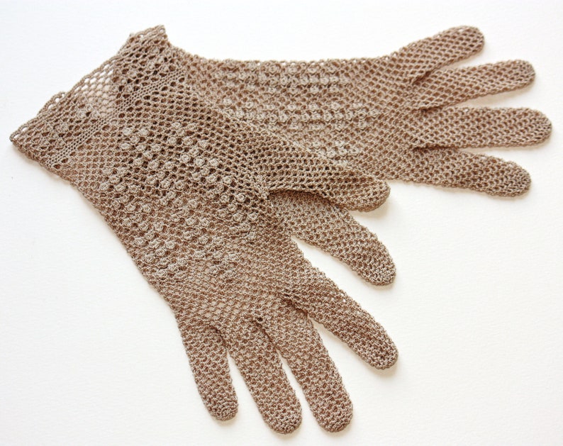 Vintage Crochet and Gloves Pattern Idea Digital Copy Etsy