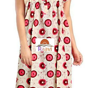 ladies nighty dress indian Pure Cotton Indian Women night Wear Comfortable Sleepwear Long Gown Floral Maxi