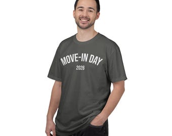 Move-In Day 2026 Shirt | Relaxed Fit College Move-In Tee for Parents | Comfort Colors